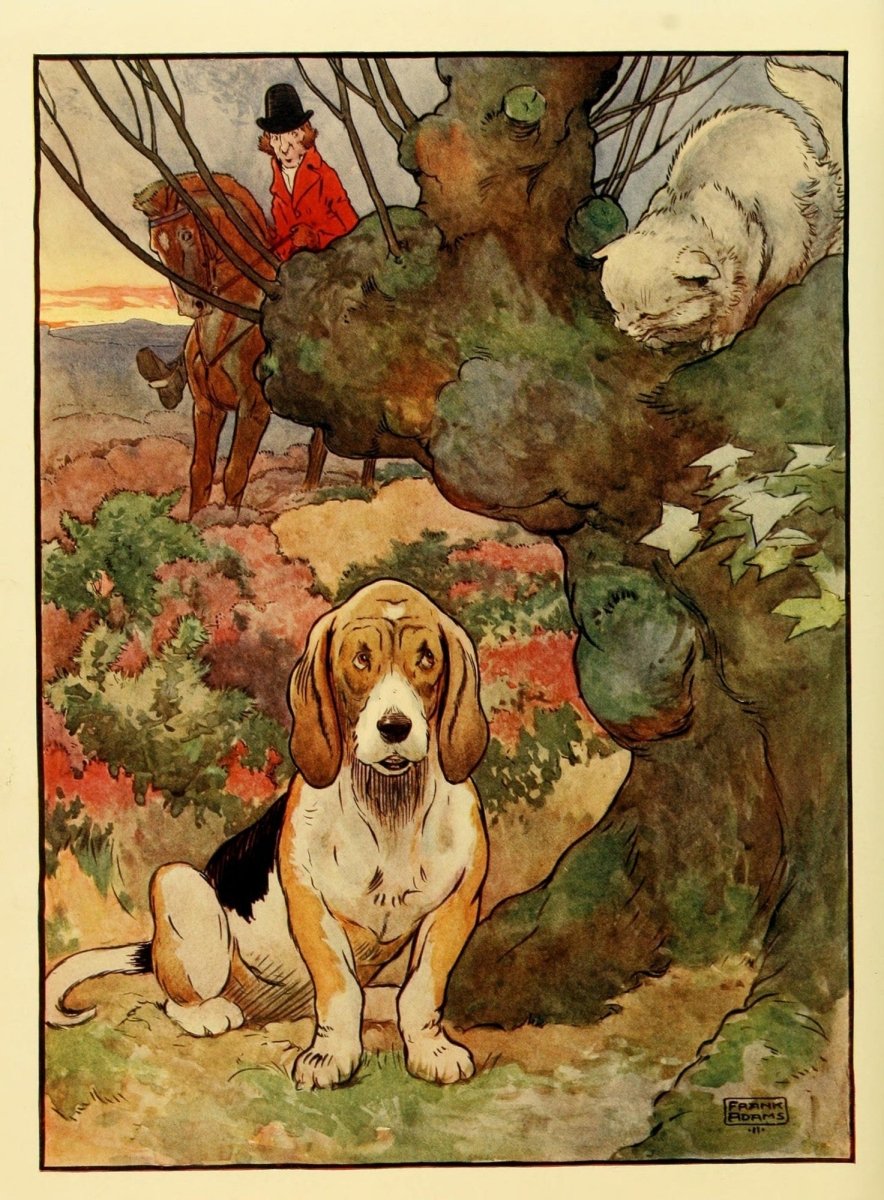 Three Jolly Huntsmen 1912 - Frank Adams - 14 images | Dimensions 2258 x 3066 pixels