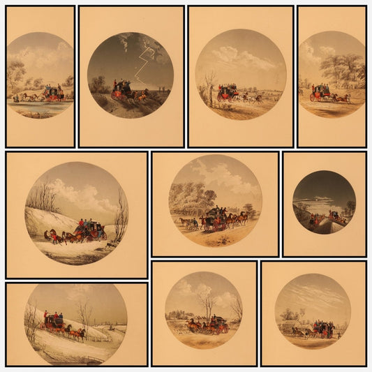 Coaching Scenes 1829 - Henry Alken - 10 images | A snapshot of the images