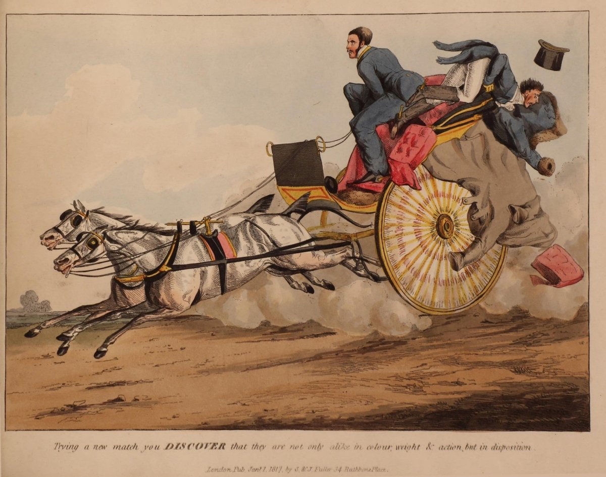 Driving discoveries 1817 - Henry Alken - 7 images | Dimensions 3612 x 2848 pixels