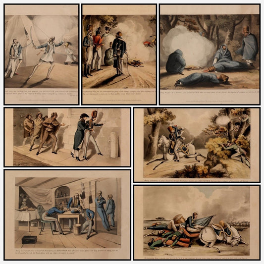 Military Discoveries 1819 - Henry Alken - 7 images | A snapshot of the images