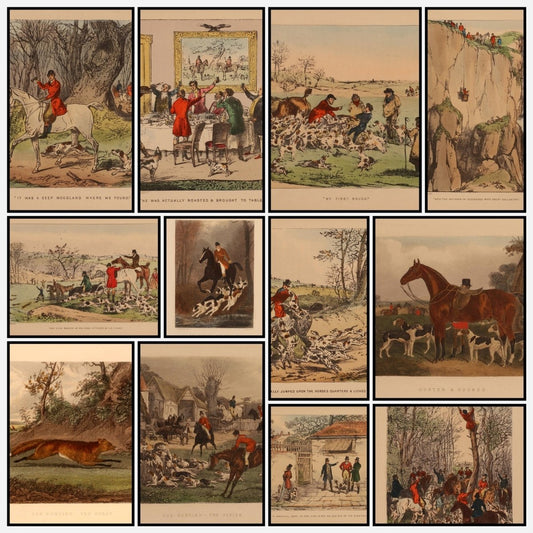 Notitia Venatica 1891 - Henry Alken - 12 images | A snapshot of the images