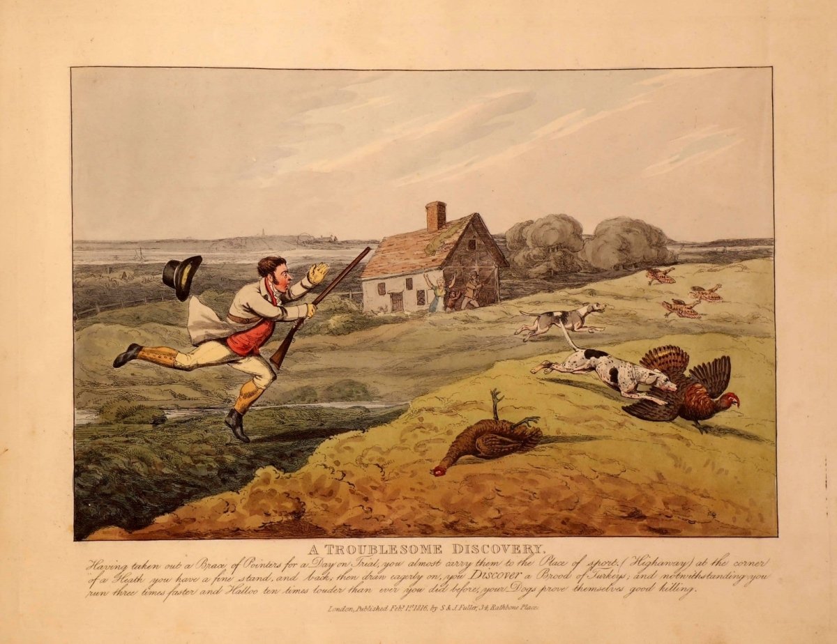 Sporting Discoveries 1816 - Henry Alken - 7 images | Dimensions 3616 x 2784 pixels