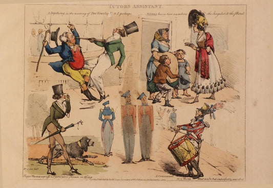 Tutors Assistant 1823 - Henry Alken - 6 images | Dimensions 2482 x 3592 pixels