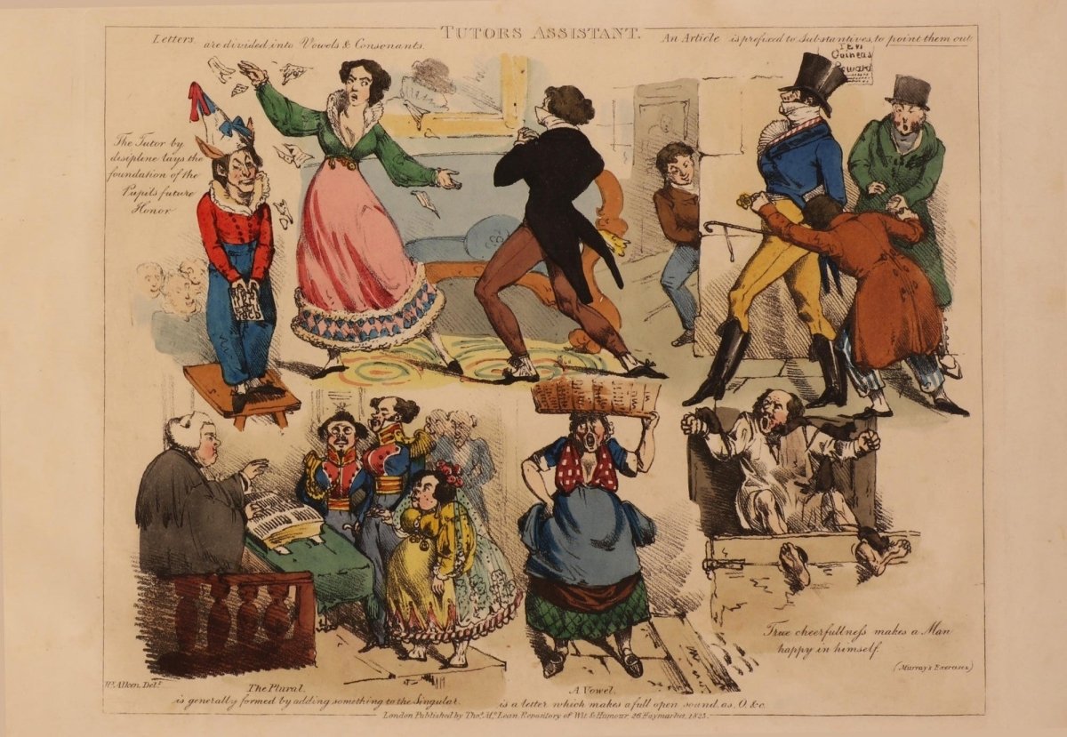 Tutors Assistant 1823 - Henry Alken - 6 images | Dimensions 2482 x 3592 pixels