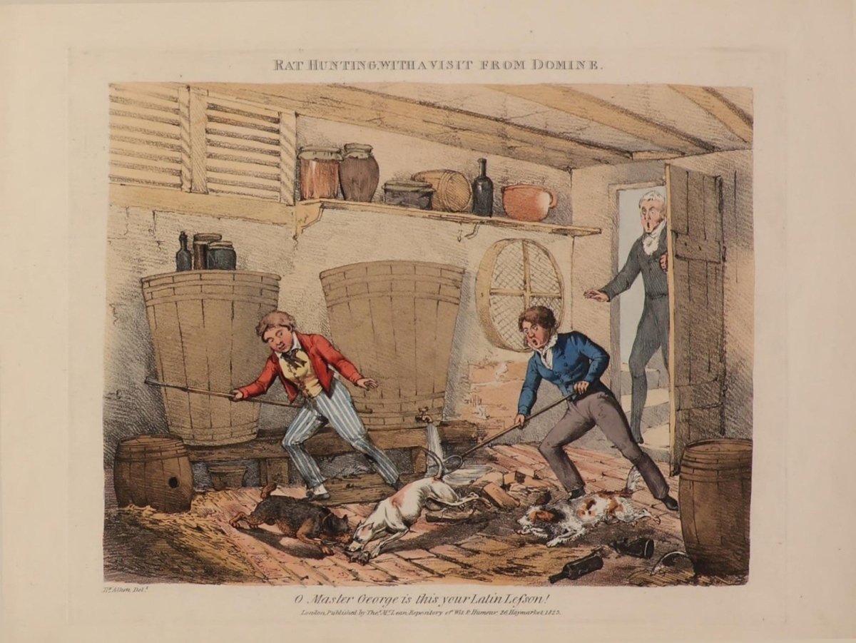 Progressive Sports V.1 1823 - Henry Alken - 6 images | Dimensions 2284 x 1715 pixels