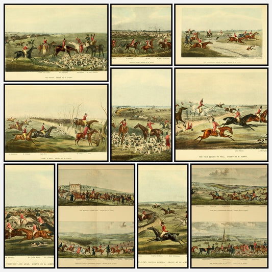 The Quorn hunt and its Masters 1899 - Henry Alken | A snapshot of the images