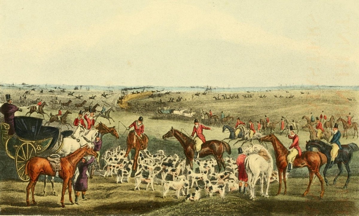 The Quorn hunt and its Masters 1899 - Henry Alken | Dimensions 3120 x 1885 pixels