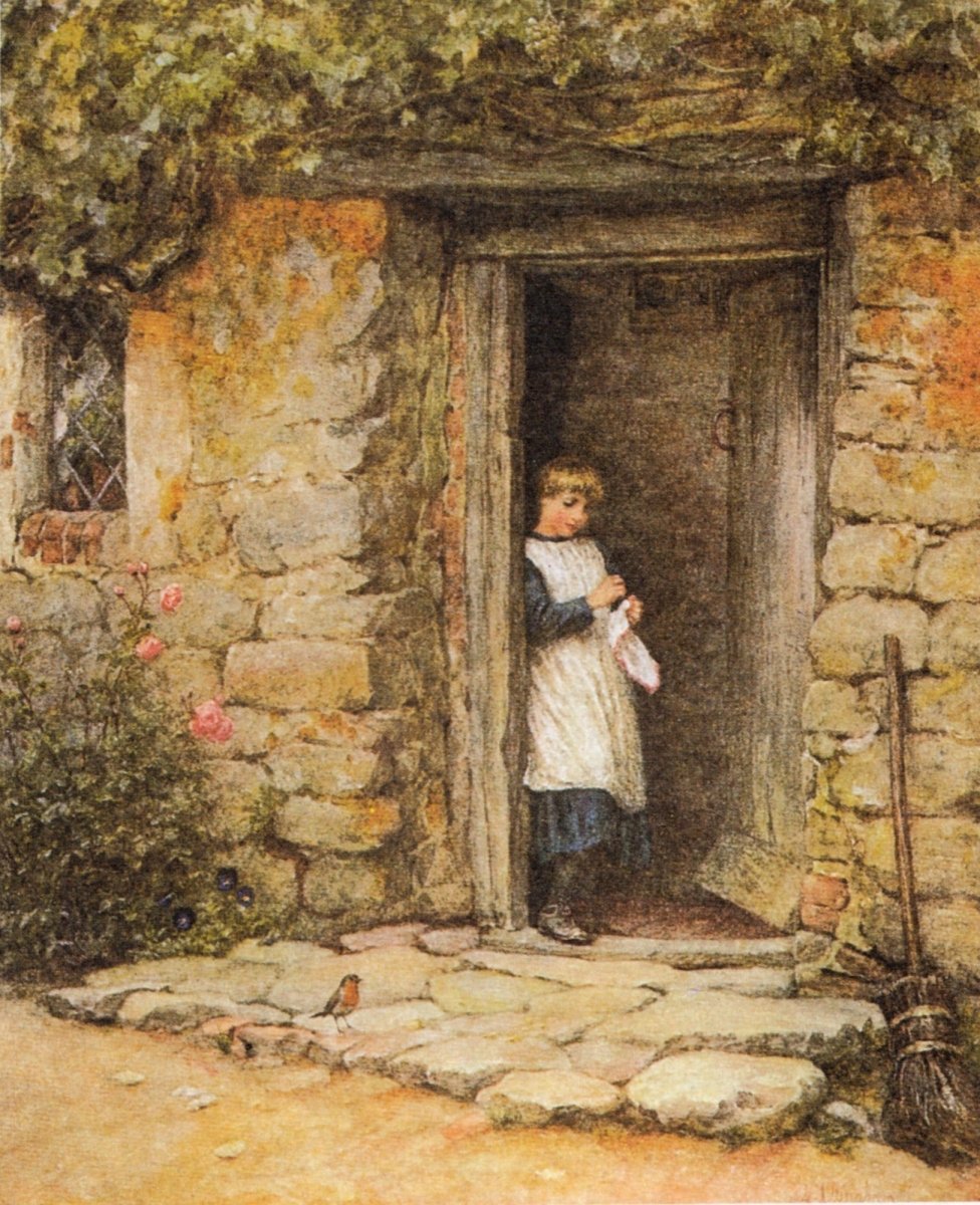 The Cottage Homes of England 1909 - Helen Allingham | Dimensions 2712 x 3336 pixels