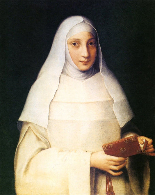 Sofonisba Anguissola - Artist's sister in a nun's habit | Dimensions 3510 x 4410 pixels