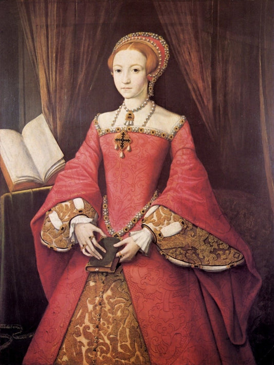 Elizabeth I when Princess c1546 | Dimensions 4599 x 6138 pixels
