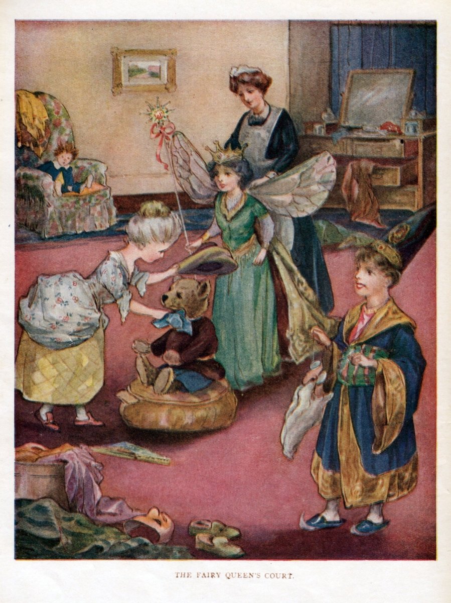 The Fairy Queen's Court 1919 | Dimensions 3498 x 4668 pixels