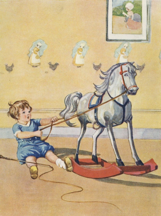 Anon - Off we go (1920s) from The Prize children's annual | Dimensions 2982 x 3984 pixels