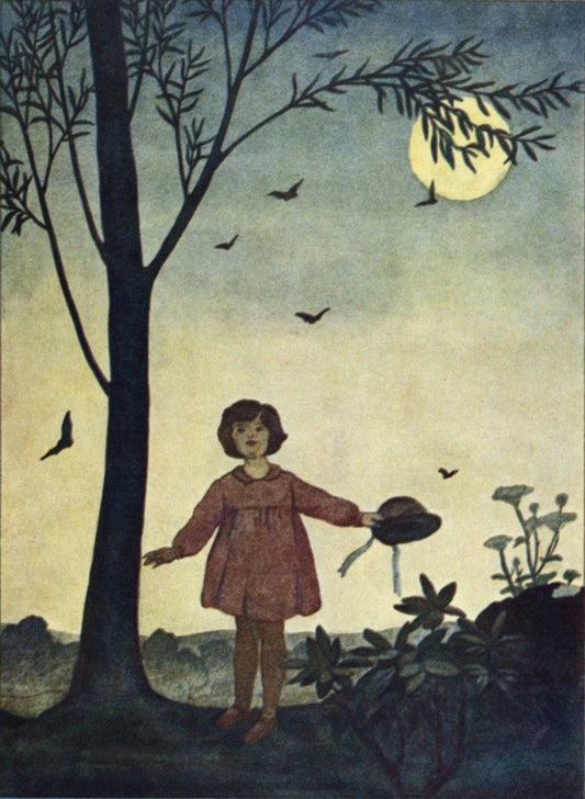 The Bats' Day Begins 1920s | Dimensions 3000 x 4100 pixels