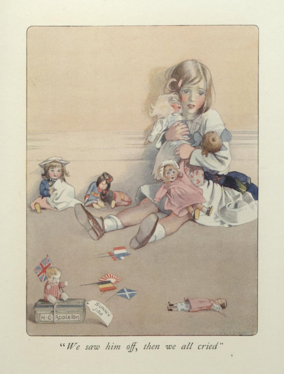 Josephine and Her Dolls 1915 - Honor Appleton - 8 images | Dimensions 3661 x 4816 pixels