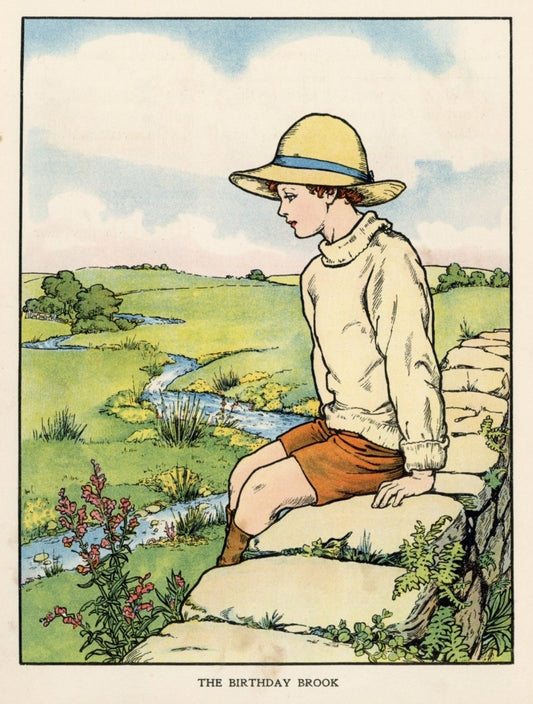 A. Maud Tindal Atkinson - The Birthday Brook | Dimensions 4480 x 5920 pixels