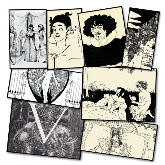 Aubrey Beardsley Public Domain Images to Download | Digital Download - 512 images