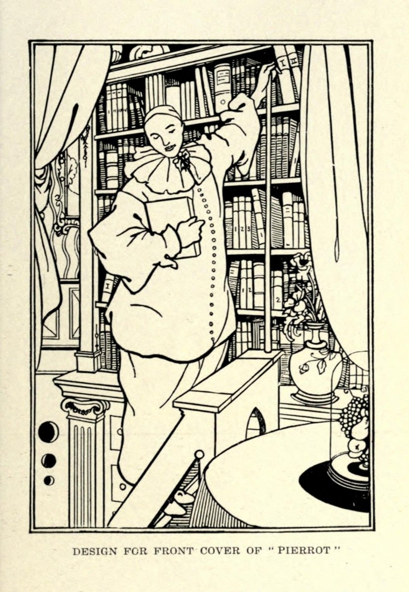 The Art of Aubrey Beardsley (1918) - 15 Public Domain Images | Dimensions 1440 x 2084 pixels