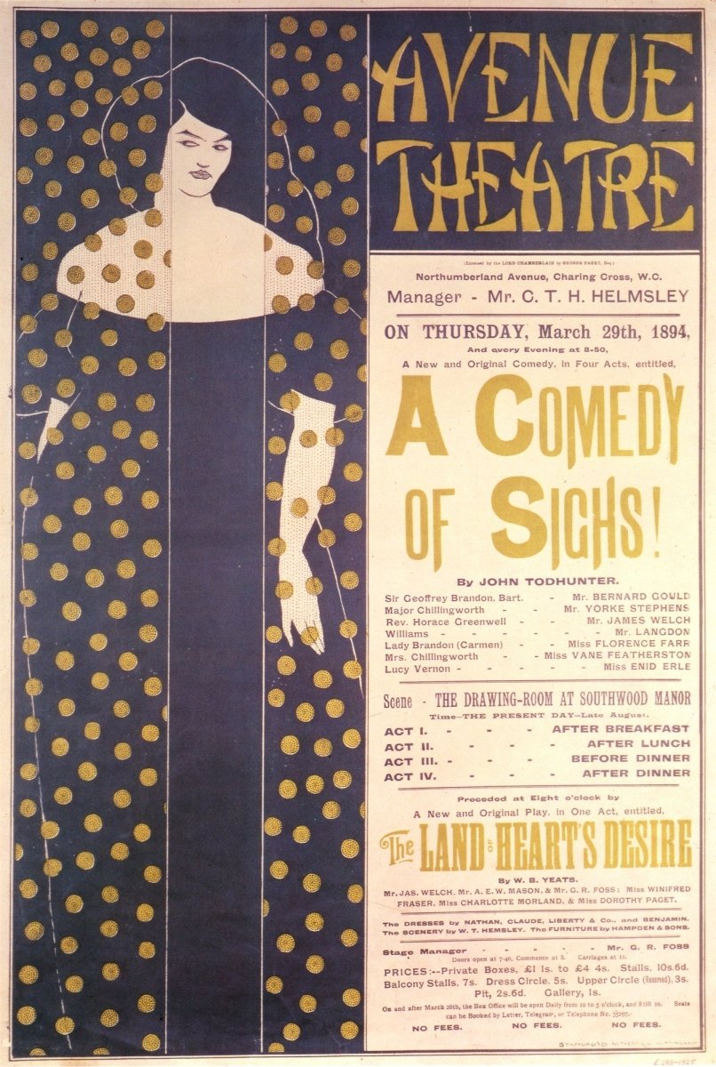 Aubrey Beardsley Posters - 13 Public Domain Images | Dimensions 4980 x 7416