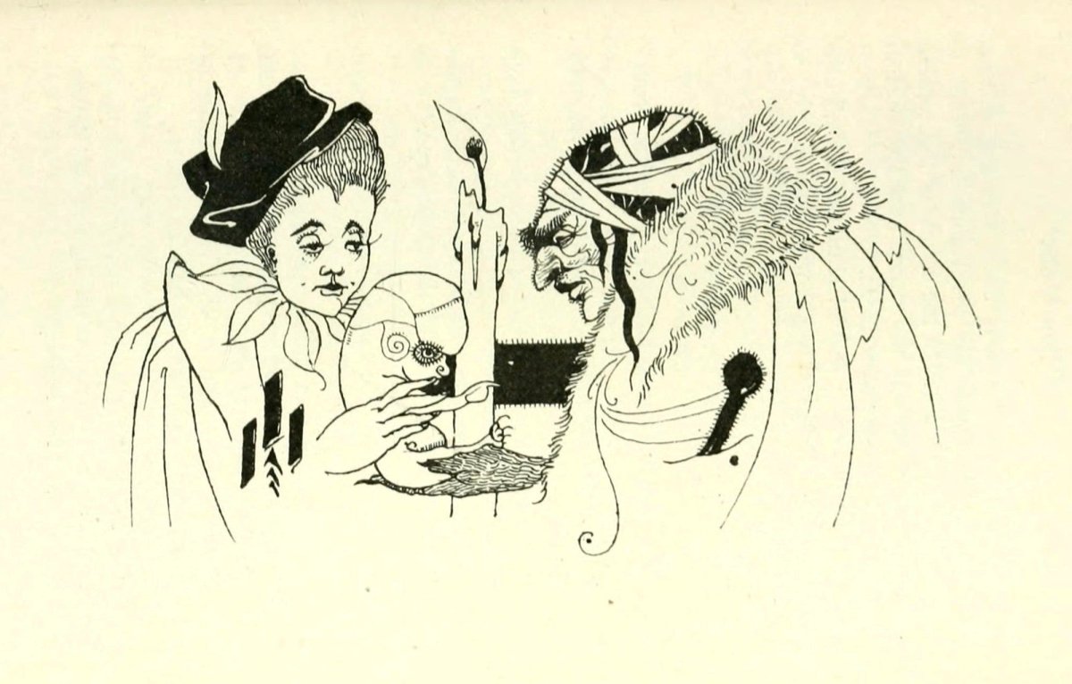 Bon-mots (1893) - Aubrey Beardsley - 27 Public Domain Images | Dimensions 2058 x 1314 pixels
