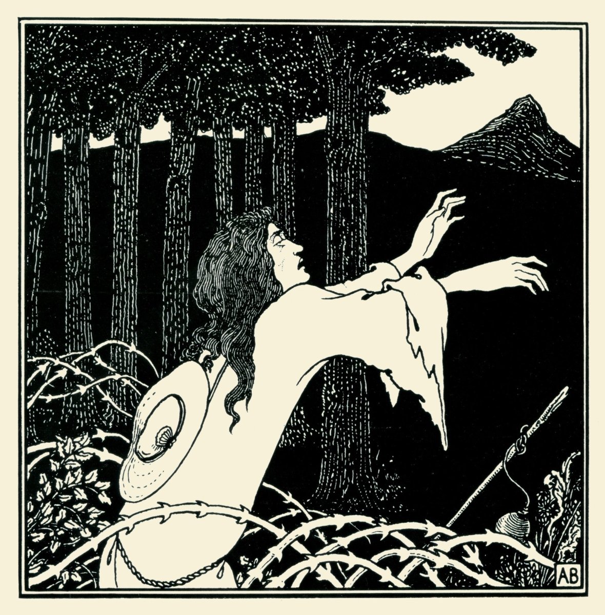 Aubrey Beardsley Later Work (1920) - 30 Public Domain Images | Dimensions 5556 x 5652 pixels
