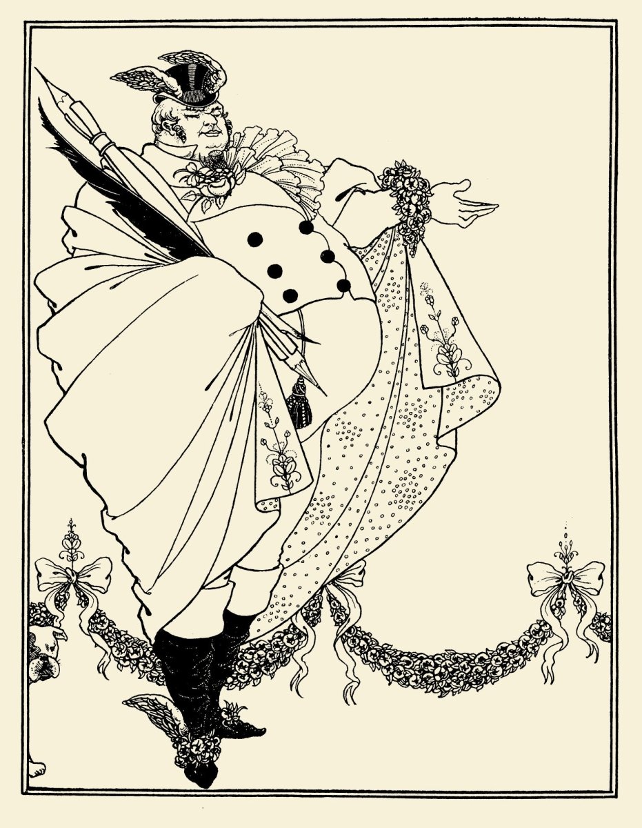 Savoy Magazine Images (1896) - Aubrey Beardsley - 37 Images | Dimensions 4109 x 5294 pixels