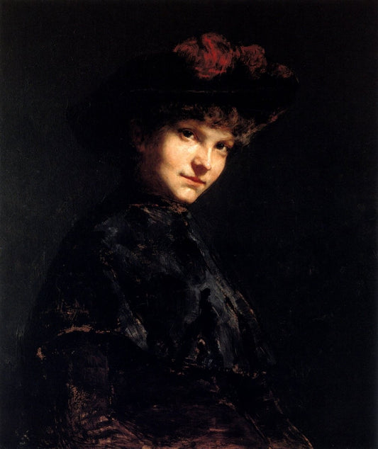 Cecilia Beaux (1855-1942) - Ethel Page 1884 | Dimensions 4700 x 5590 pixels