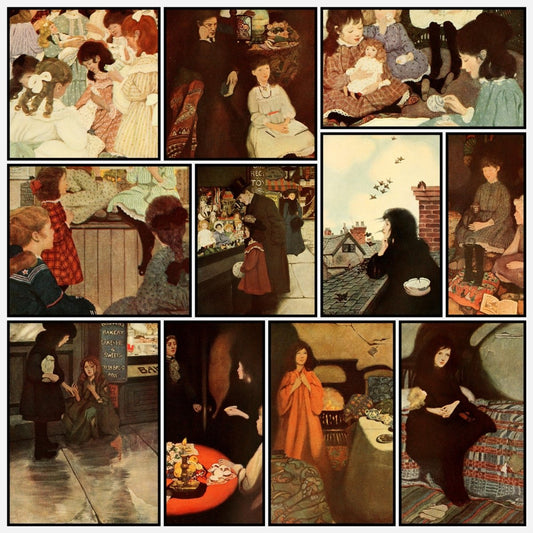 A Little Princess 1905 - Ethel Franklin Betts - 12 images | A snapshot of the images