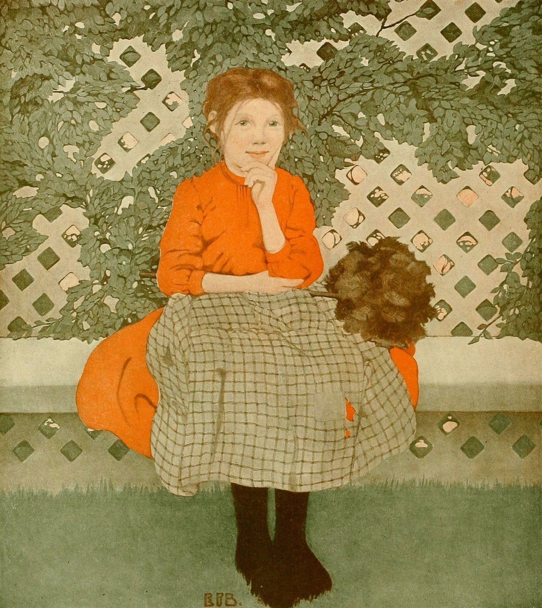 The Orphan Annie Book 1908 - Ethel Franklin Betts - 8 images | Dimensions 2264 x 2540 pixels