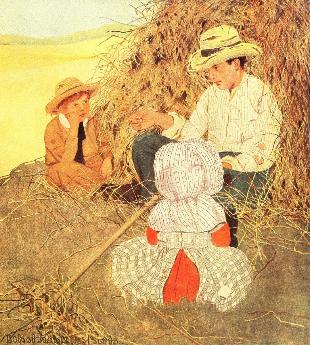 The Raggedy Man 1907 - Ethel Franklin Betts - 8 images | Dimensions 2264 x 2520 pixels