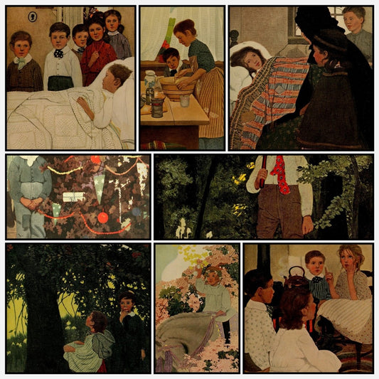 The Runaway Boy 1906 - Ethel Franklin Betts - 8 images | A snapshot of the images