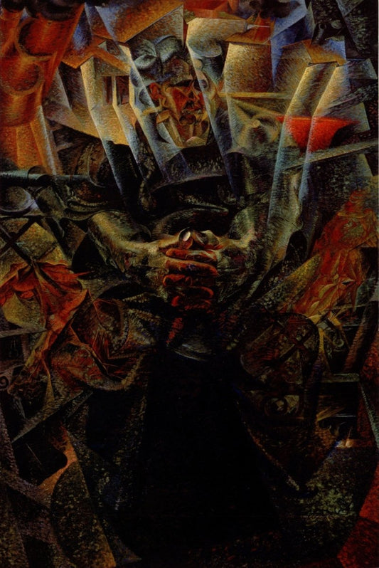 Umberto Boccioni (1882-1916) - Mater 1912 | Dimensions 4788 x 7164 pixels
