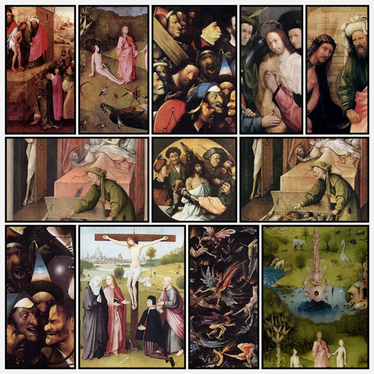Hieronymous Bosch Public Domain Images to Download | A snapshot of some of the images