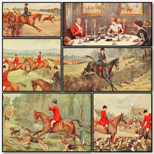 Fox-hunting from Shire to Shire 1912 - Cuthbert Bradley | A snapshot of the images