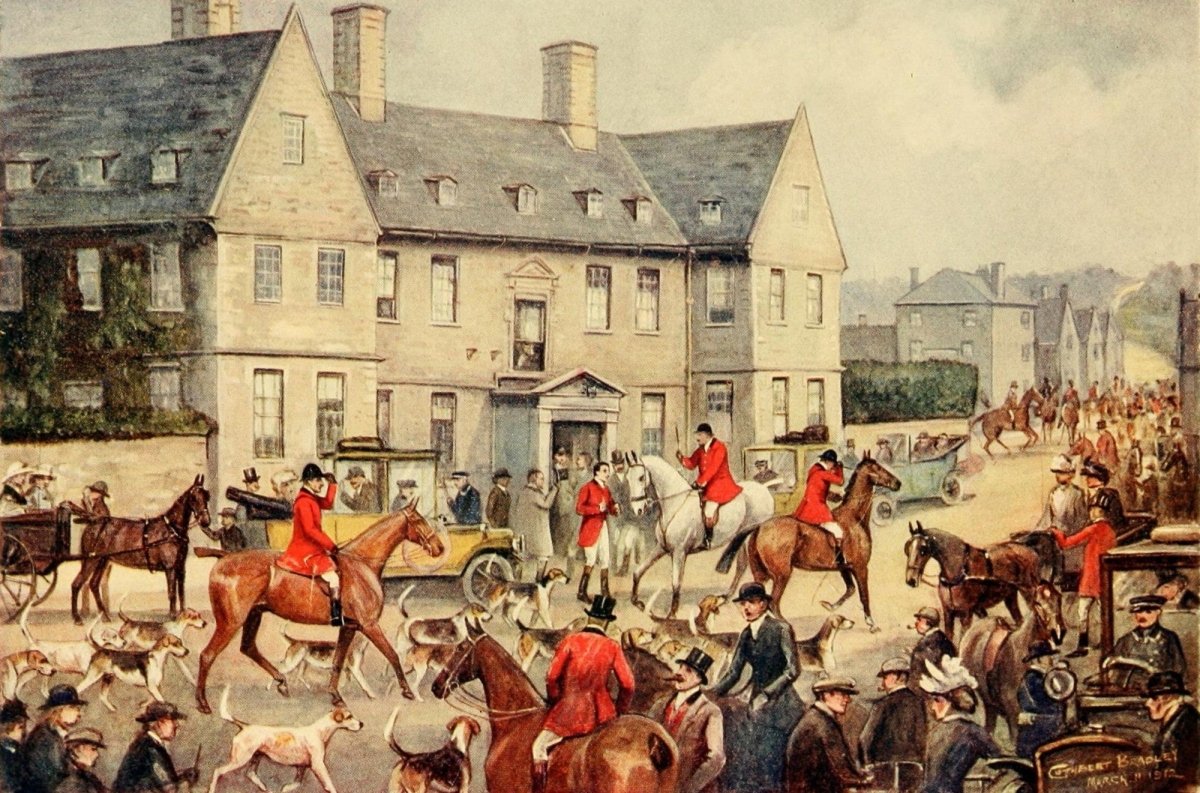 The Foxhound of the Twentieth Century 1914 Cuthbert Bradley | Dimensions 230 x 1572 pixels