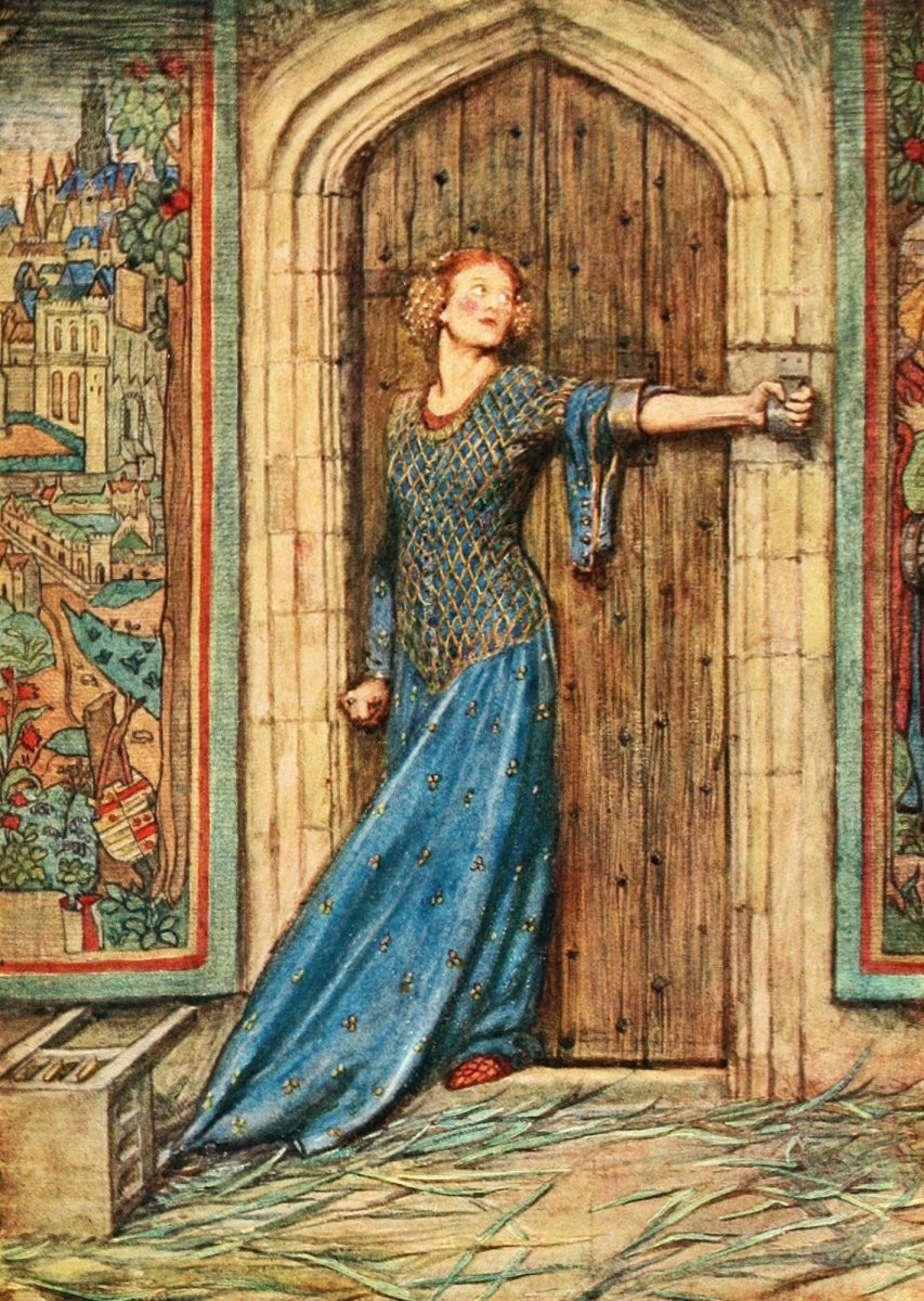 Golden Book of Famous Women - Eleanor Fortescue-Brickdale - 16 images | Dimensions 1535 x 2160 pixels
