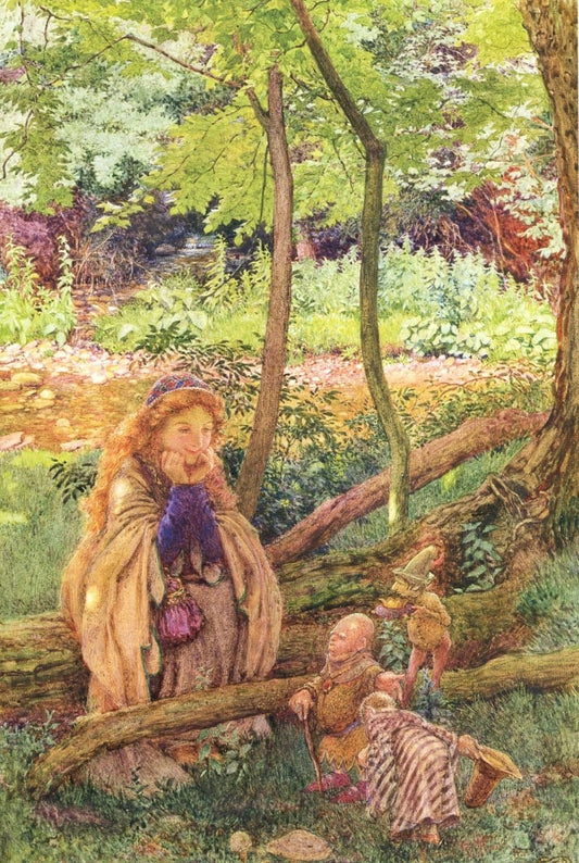 Eleanor Fortescue-Brickdale - The Introduction | Dimensions 4320 x 6430 pixels
