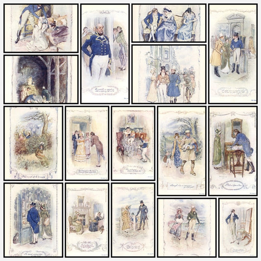 Persuasion 1950 - Charles Brock (1870-1938) - 16 images | A snapshot of the images