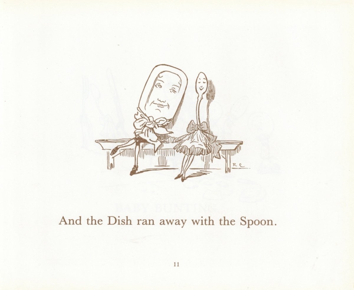 Hey Diddle Diddle & Baby Bunting 1882 - Randolph Caldecott | Dimensions 5560 x 4560 pixels