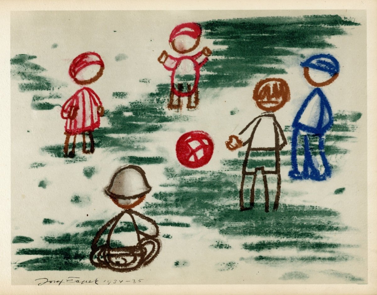 The Blue Sky 1948 - Josef Capek (1887-1945) - 15 images | Dimensions 6160 x 4816 pixels