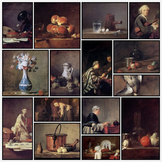 Jean Siméon Chardin Artwork in the Public Domain | A snapshot of some of the images