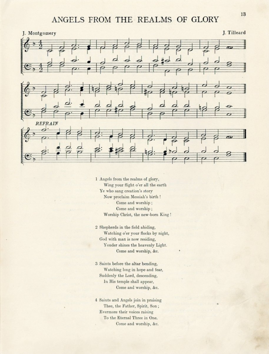 Christmastide Melodies 1935 - 96 Images | Dimensions 4950 x 6500 pixels