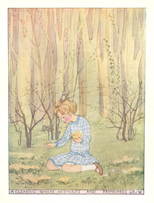 Nancy in the Wood - Katherine Clausen (1886-1936) - 8 images | Dimensions 3048 x 4020 pixels