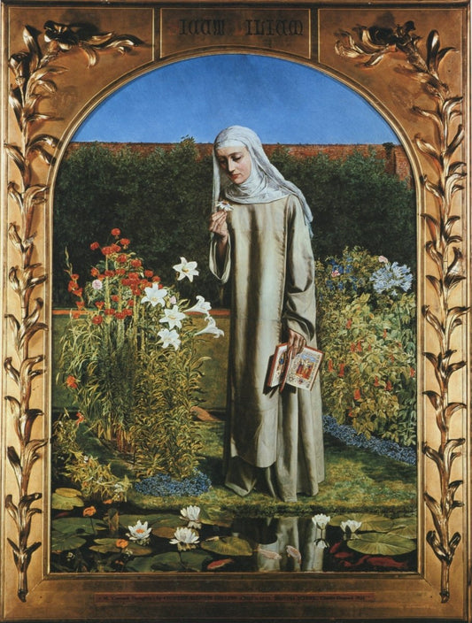 Charles Allston Collins - Convent Thoughts 1851 | Dimensions 4930 x 6510 pixels