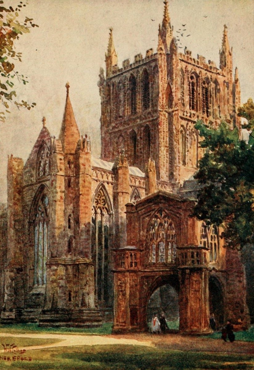 Tales of English Minsters, Hereford 1911 - William W Collins | Dimensions 1580 x 2300 pixels