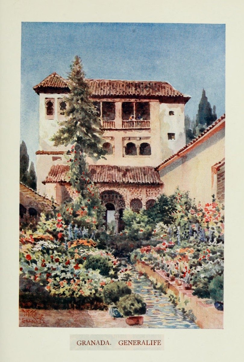 Cathedral Cities of Spain 1909 - William W. Collins | Dimensions 1890 x 2800 pixels