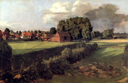 John Constable - Golding Constable's flower garden 1815 | Dimensions 10140 x 6594 pixels