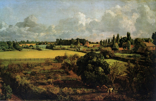 John Constable - Golding Constable's kitchen garden 1815 | Dimensions 10110 x 6570 pixels