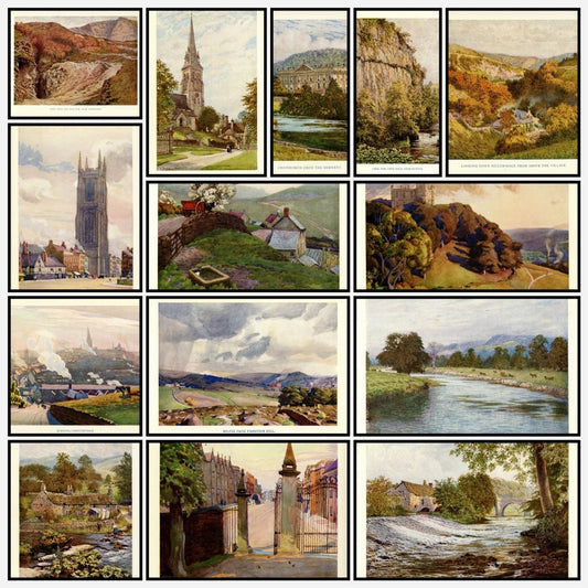 Derbyshire 1927 - A. Heaton Cooper & W. Biscombe Gardner | A snapshot of some of the images