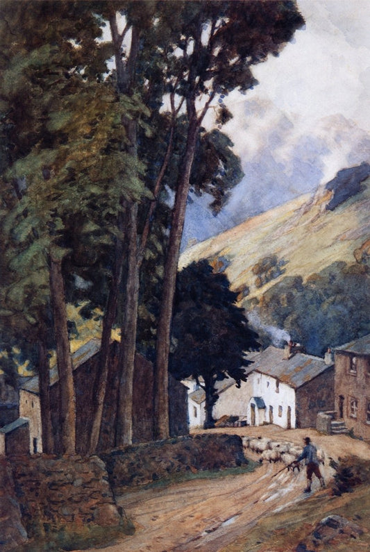 Alfred Cooper - Seatoller, foot of Honister Pass | Dimensions 4015 x 5984 pixels