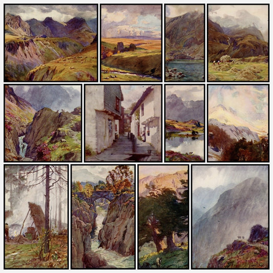 Wild Lakeland 1922 - Alfred Heaton Cooper - 32 images | A snapshot of some of the images